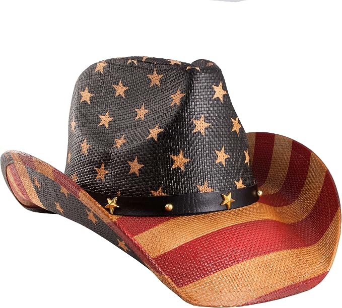 Western Straw Cowboy Hat