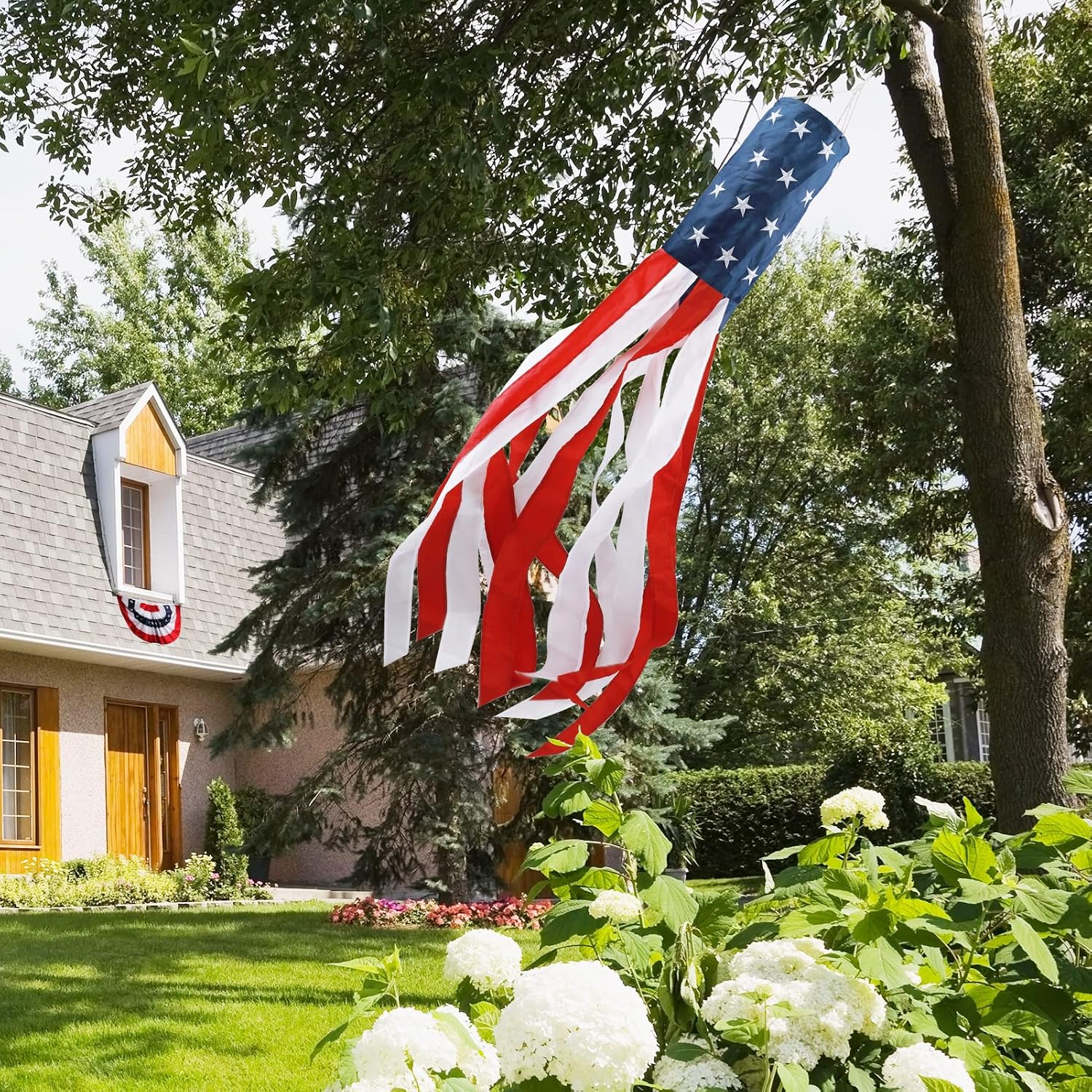 Heavy Duty Patriotic Windsock