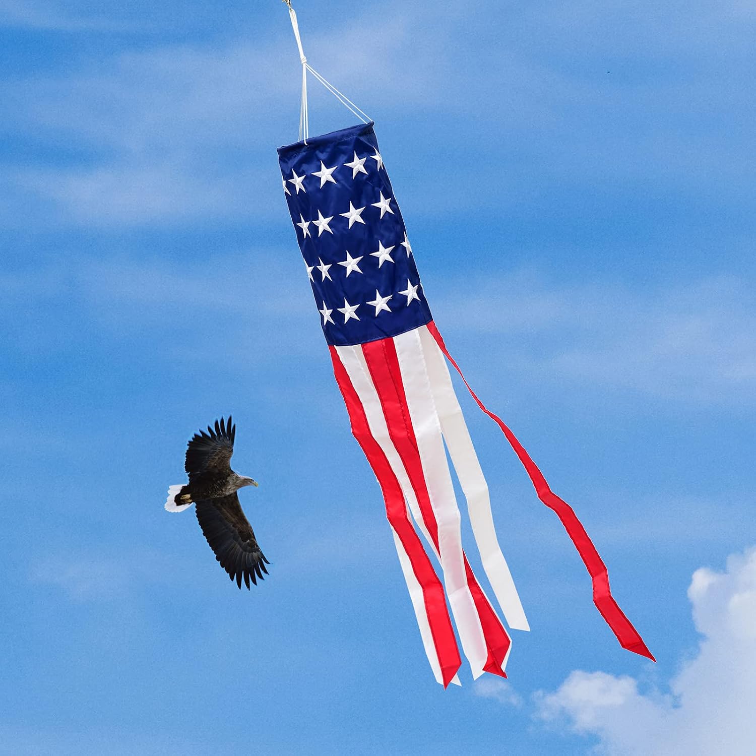 American Flag Windsock