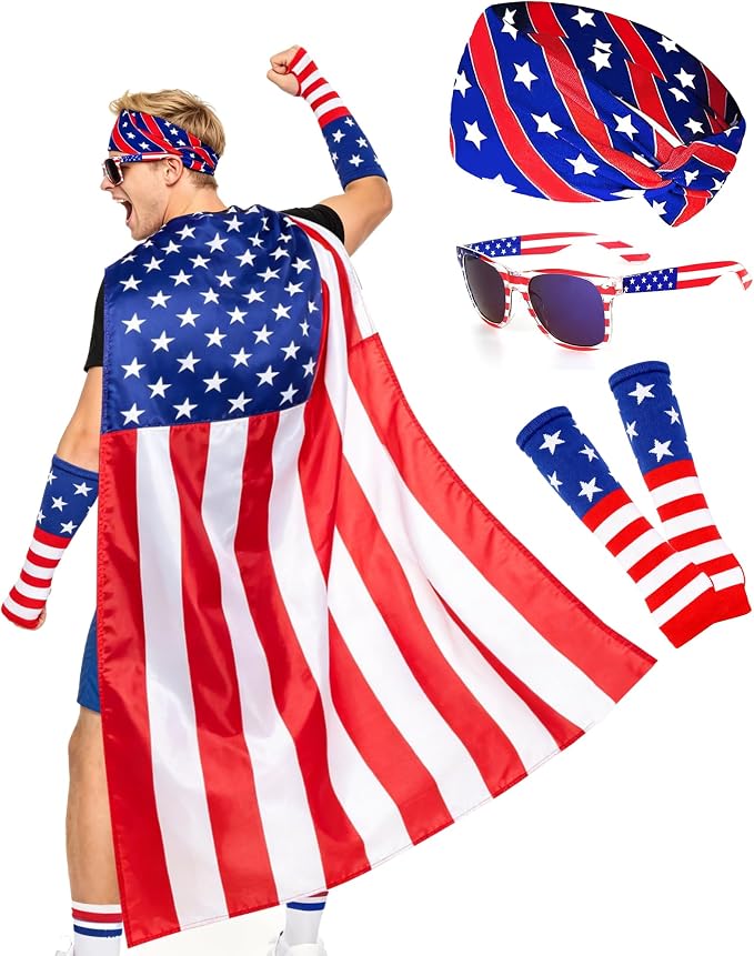 Four Pack Flag Capes