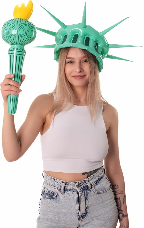 Inflatable Lady Liberty Crown