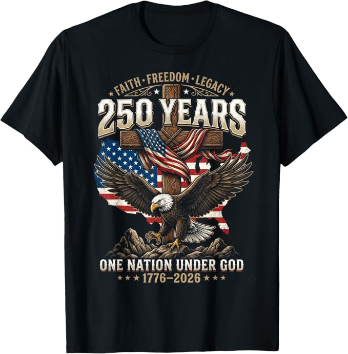 Faith Freedom Legacy Eagle Shirt